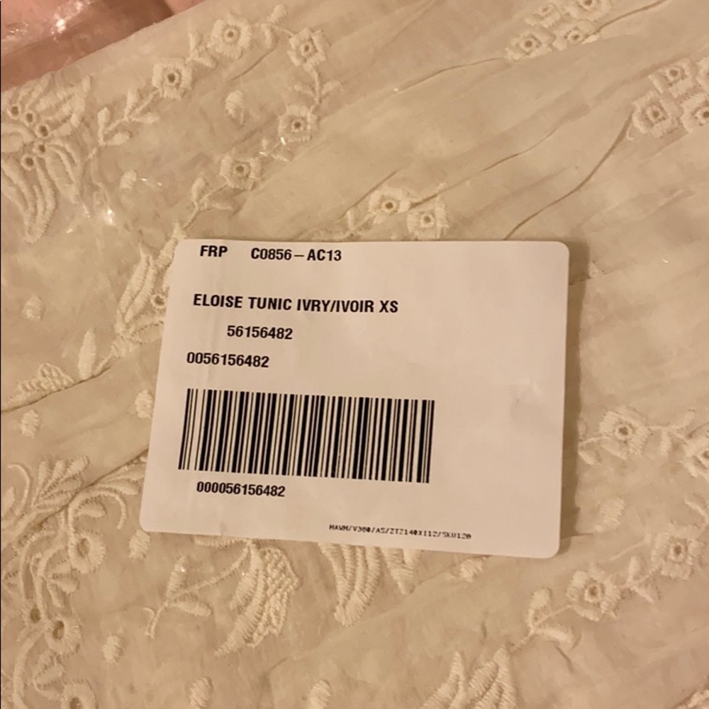 NWOT Free People Tunic in Ivory - Picture 10 of 10